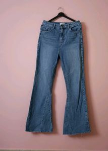 Flared Denim Jeans