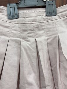 Girls Pink Pleated Skirt
