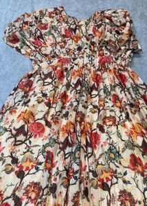 Floral Print gown