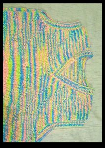Colorful Knit Vest