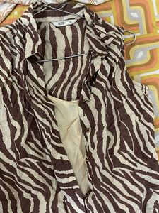 animal print dress