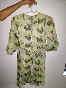 Floral Print Midi Dress 🌼 | Size L