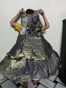Sparkling Layered ethnic gown