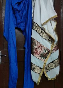 Green Embroidered Kurta Set