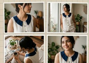 Korean Chic Sleeveless Top🍒