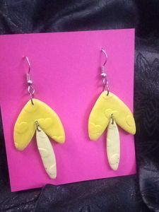 Funky Handmade Clay Earrings