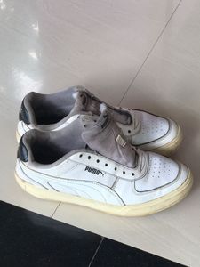 Puma White Casual Sneakers
