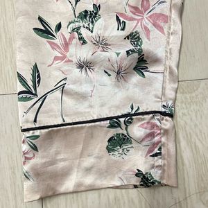 Floral Satin Pajama sets