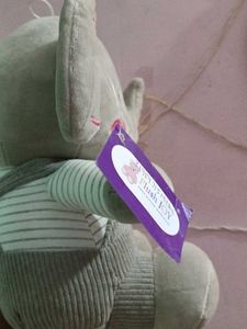 Cute Grey Elephant Plush Toy.y