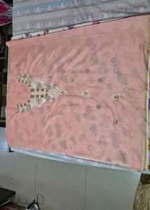 Light Pink Dress Material