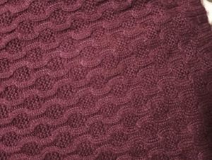 Cozy Knit Cardigan - Burgundy
