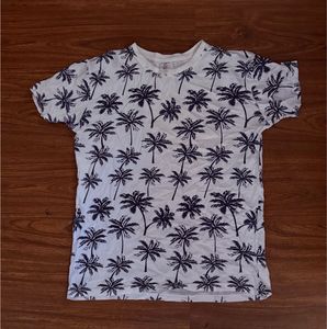 Palm Tree Print T-Shirt