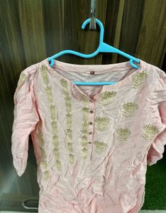 new pink kurti not worn