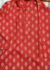 2 Red Ethnic Kurtas