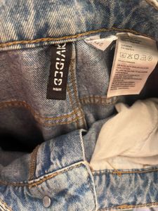 Y2K H&amp;M Light Wash Denim Cargo Pants