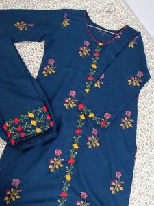 🌸 Elegant Embroidered Kurti – ₹480 Only 🌸