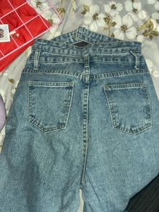 High Waisted Wide Leg Jeans