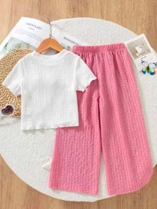 Cute Floral Print Girls Outfit