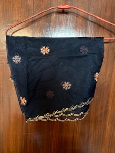 Embroidered Velvet Kurta