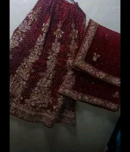 Designer Embellished Lehenga dupatta Set