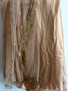 Golden Lehenga dupatta set