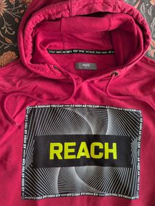 MAX Collection Red Graphic Hoodie