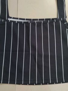 Striped Crop Top