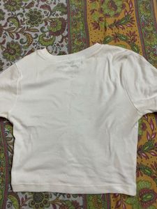 Cream Graphic Tee