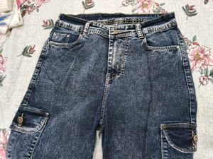 Stylish  Cargo Jean with Top