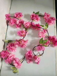 Beautiful Pink Flower Garland