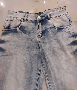 Stylish Acid Wash Jeans