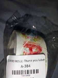Thank You Label