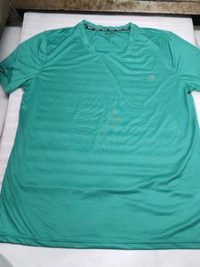 BOLDfit Men's Green Athletic T-Shirt