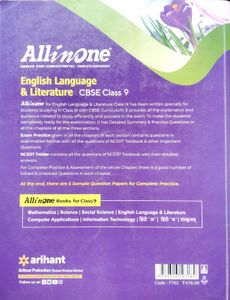 CBSE Class 9 English ALL IN ONE &amp; NCERT