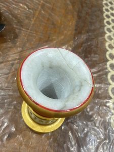 Embellished Marble Stand - Hollow