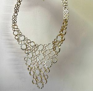 Cascading Rings Necklace