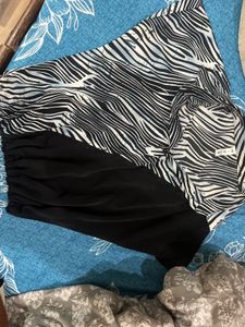 Stylish Zebra Print Top