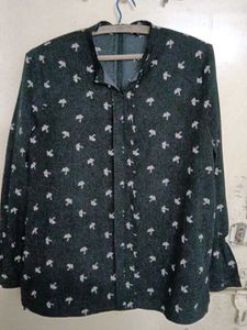 Chic Printed Long Sleeve Blouse