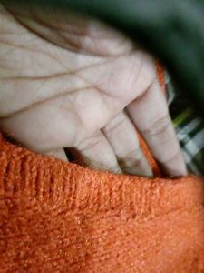 Unique Patterned Knit Sweater
