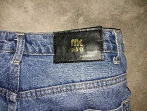 Ripped Blue Denim Jeans