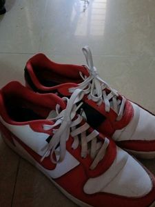 Nike Red &amp; White Sneakers (Original)
