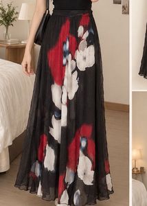 Boho Floral Maxi Skirt