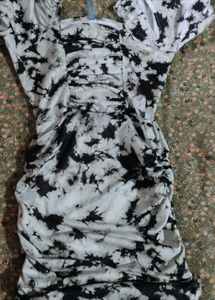 Trendy Tie-Dye Bodycon Dress