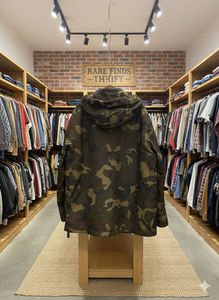 ZARA Camo Print Anorak Jacket