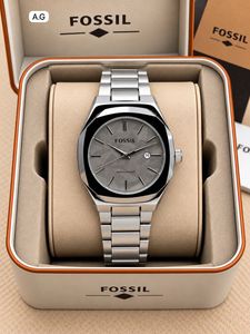Fossil Black Stainless Steel Watch