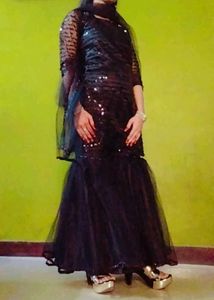 Very Beautiful Black Colour Ka Girls Gharara 😘😘