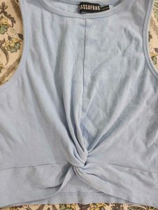 Sassafras Twist Front Tank Top 💙