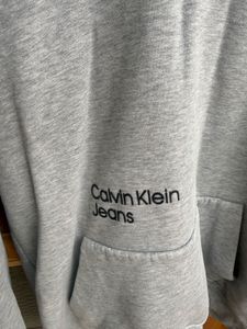 Calvin Klein Jeans Grey Hoodie Unisex