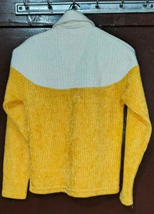 Vibrant Yellow Embellished Sweater