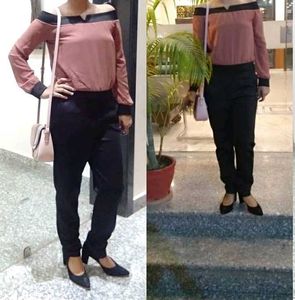 Modern off shoulder Jumpsuit with pocket
